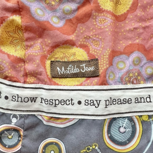 Matilda Jane Character Counts Dress Vigilante Maya Whimsical Size 6 - Picture 4 of 14